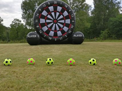 Soccerdart bei Soccergolf in Stockerau